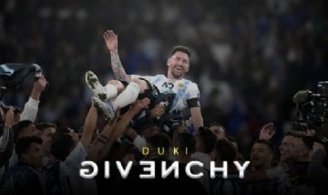 Mirá el video editado de Givenchy de Duki con Messi que causa furor en las redes
