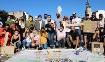 Martiniano Molina en el Congreso por la Ley Yolanda