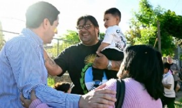 Leo Nardini inauguró la pavimentación de la calle Bogado y avanza el crecimiento de Tortuguitas