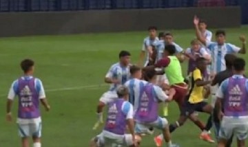 Nada amistoso: la batalla campal tras la victoria de Ecuador Sub 16 contra Argentina