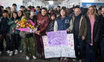 Mayra Mendoza inauguró la obra de refacción y ampliación de la escuela secundaria Nº 16