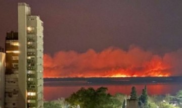 Los incendios en el Delta del Paraná no cesan y el humo intoxica el aire