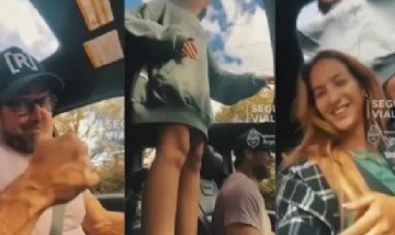 Le suspendieron la licencia de conducir a Luciano Castro por un video que subió a Instagram