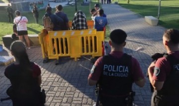 La Policía de la Ciudad labró 260 actas y demoró a 126 trapitos durante el operativo de seguridad del partido de la Selección