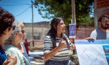 Avanzan las obras de pavimentación y drenaje en barrios de San Francisco Solano con fondos municipales