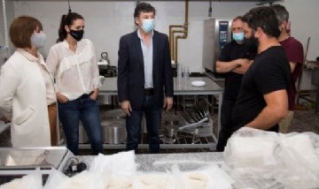 San Isidro: Patricia Bullrich y Gustavo Posse visitaron una fábrica