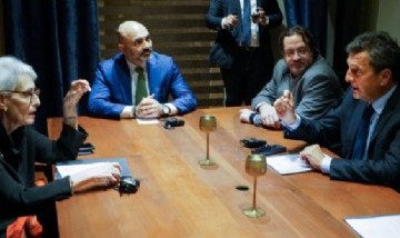 En la previa a su llegada a Washington, Massa se reunió con Wendy Sherman, enlace de Biden para la Argentina