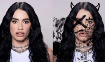 Vandalizaron un cartel de Lali Espósito y en las redes sociales salieron todo tipo de teorías