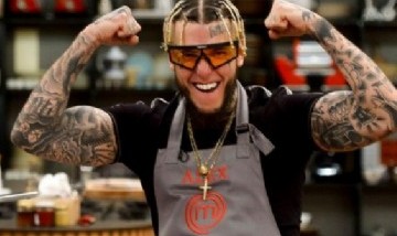 Acusan a Alex Caniggia de imitar sus propios platos y él respondió: "¡Jamás! Soy el Zeus de la cocina"