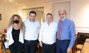 Importantes gestiones para el municipio de Salto en el Ministerio de Seguridad de la Nación