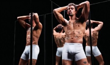 Redes encendidas: En ropa interior, Bad Bunny deslumbró como modelo de Calvin Klein