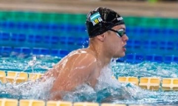 El nadador Nicola Rho consiguió la primera medalla dorada para Argentina en los Juegos Suramericanos