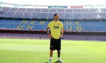 La Pulga en casa: Messi volvió a pisar el Camp Nou