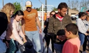 Jornada Recreativa en el Barrio Rigacci, Carmen de Areco.
