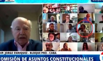 Escándalo en un Zoom de Diputados: un legislador echó a los gritos e insultos a un asesor en plena sesión