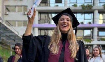 Macarena Rinaldi se recibió de psicóloga y compartió su emoción: "Plena y agradecida"