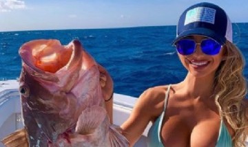 Quién es Emily Riemer, la pescadora más linda del mundo que revoluciona Instagram