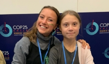 Greta Thunberg se encontró con Nicole Becker, la argentina que lucha contra el cambio climático