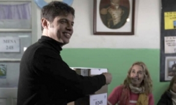 Error en el conteo, Kicillof ganó por 18 puntos de diferencia