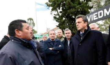 Sergio Massa inauguró obras en búsqueda del desarrollo federal del país