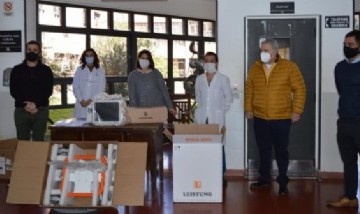 El Ministerio de Salud de la Nación hizo entrega de un respirador para fortalecer el hospital de Salto