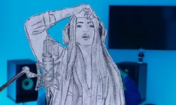 Una joven hizo la animación del video de la "Music Session #53″ de Bizarrap y Shakira