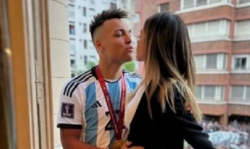 Lautaro Martínez y Agustina Gandolfo esperan su segundo bebé