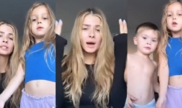Al ritmo de La Joaqui: El divertido challenge de TikTok que hizo la China Suárez con sus hijos