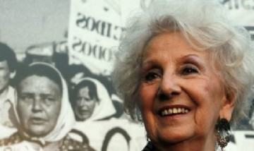 Estela de Carlotto, a 45 años de la fundación de Abuelas de Plaza de Mayo: "Cada día se celebra la vida"
