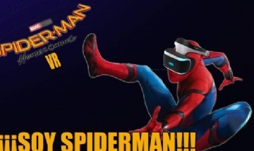 Spider-Man en realidad virtual: un videojuego permite meterse en el traje del héroe.