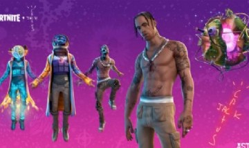 Travis Scott y Kid Cudi hicieron un evento de Fortnite para 12 millones de personas