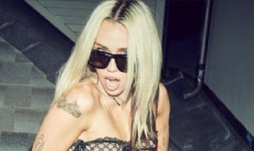 ¡Qué belleza! Miley Cyrus posó con un costoso look Gucci que se hizo viral
