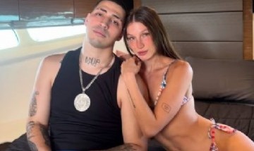 Quién es Nacho Augenuino, el novio de Yami Safdie que le dedicó una canción de amor