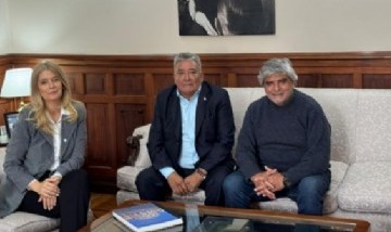 Ledesma se reunió con la Vicegobernadora y el Ministro de Trabajo de la provincia de Buenos Aires