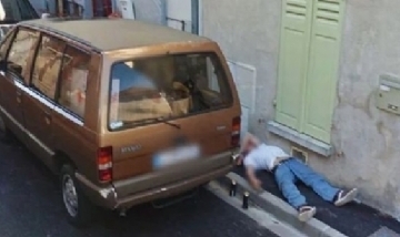 Las fotos más raras de Google Street View se volvieron virales en las redes
