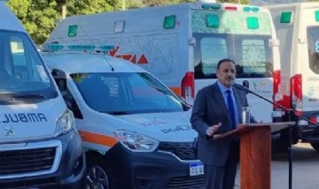 La Rioja: Quintela anunció la entrega de ocho nuevas ambulancias totalmente equipadas