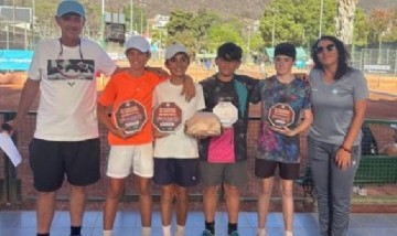 La Selección Argentina Sub 12 ya está en Lima para disputar el Mundialito de tenis en la Copa COSAT 2025