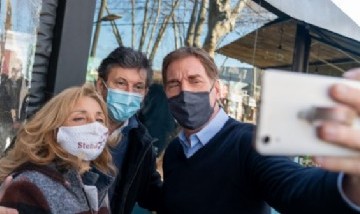 Santilli en San Isidro: "La gente valora y elige la gestión de Posse"