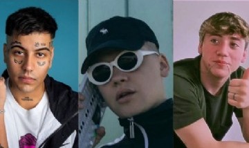 Bizarrap compartió videos de lo que será la primera canción conjunta de Duki y Paulo Londra