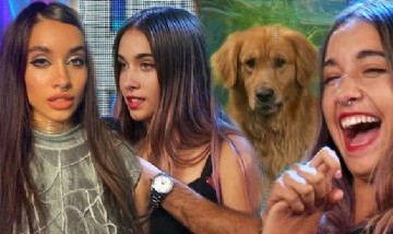 El día que María Becerra jugó con su perro Shiloh en el programa de Guido Kaczka