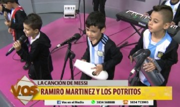 "Los Potritos": conocé a la banda infantil cuartetera que le dedicó un tema a Messi y se hizo viral en las redes