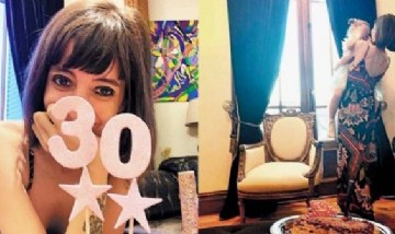 Florencia Kirchner cumplió 30 años y celebró con una sesión de fotos con su hija Helena