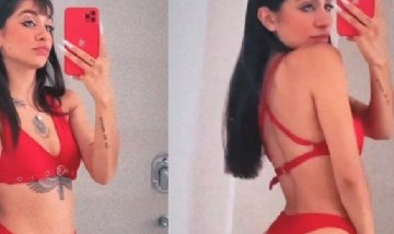 María Becerra salió en las redes mostrando su bikini