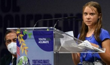 Menos bla, bla, bla y más acciones, el llamado de Greta Thunberg a líderes políticos