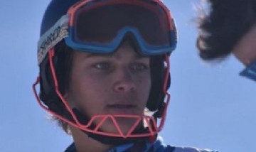 Tiziano Gravier volvió a las pistas de esquí y se consagró como campeón sudamericano