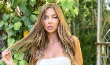 Romina Malaspina recargó energías al atardecer y causó furor en redes