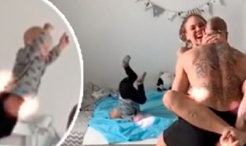 Indignación por video de padres descuidados