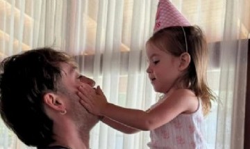 Paulo Londra festejó los 2 años de su hija Francisca con una íntima celebración
