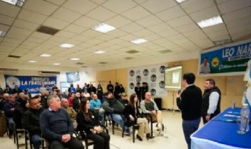 Nardini reunió a gremios en Mar del Plata y sumó respaldos para competir por la Gobernación bonaerense en 2027