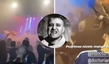 Prendieron una bengala durante un show en Niceto Club y generaron indignación por Cromañón